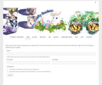 Craftybunbun.com(Creative dice handcrafted in Seattle) Screenshot