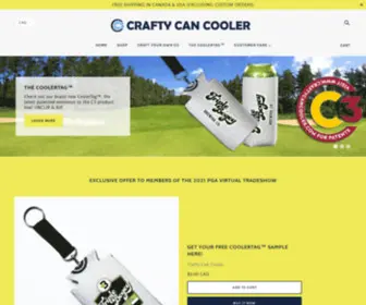 Craftycancooler.com(Crafty Can Cooler) Screenshot