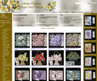 Craftycarddesigns.com(Craftycarddesigns) Screenshot