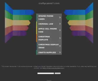 Craftycases1.com(craftycases1) Screenshot