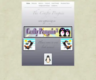 Craftypenguin.com(Craftypenguin) Screenshot