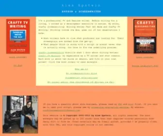 Craftyscreenwriting.com(Alex Epstein) Screenshot