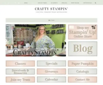 Craftystampin.com(Stampin Up Independent Demonstrator Linda Cullen) Screenshot