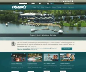 Craguns.com(Cragun’s Resort) Screenshot
