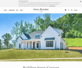 Craigbuilders.com(Craig Builders) Screenshot