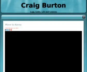 Craigburton.com(Craig Burton) Screenshot