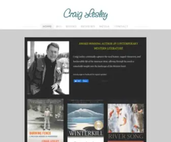 Craiglesley.com(Craig Lesley) Screenshot