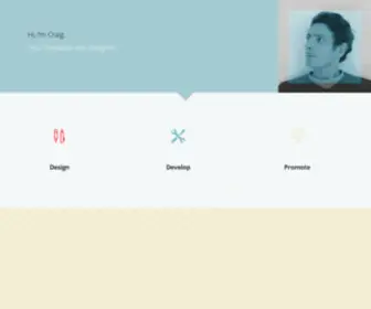 Craiglongmuir.com(Freelance Web Designer Sydney) Screenshot