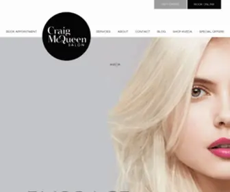 Craigmcqueensalon.com(Craig McQueen Salon) Screenshot