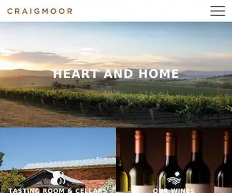 Craigmoor.com.au(Craigmoor Estate Wines) Screenshot