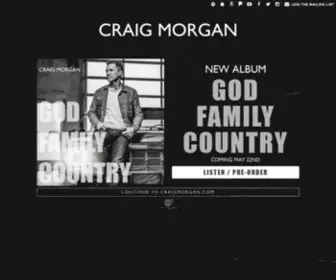 Craigmorgan.com(Craig Morgan) Screenshot