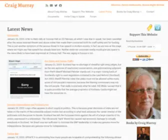 Craigmurray.org.uk(Craig Murray) Screenshot