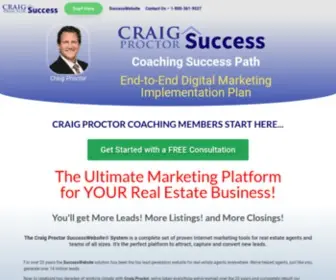 Craigproctorsuccesswebsite.com(The Craig Proctor SuccessWebsite) Screenshot