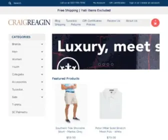 Craigreaginclothiers.com(Craig Reagin Clothiers) Screenshot