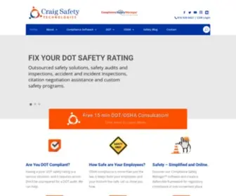 Craigsafetytechnologies.com(Craig Safety Website) Screenshot