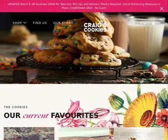 Craigscookies.com(Craig's Cookies) Screenshot