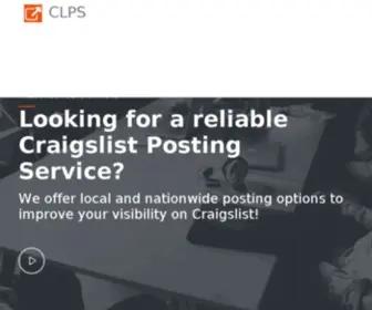 Craigslistpostingservice.net(Craigslist Posting Service) Screenshot