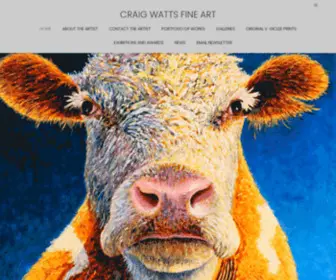 Craigwattsfineart.com(Craig Watts Fine Art) Screenshot