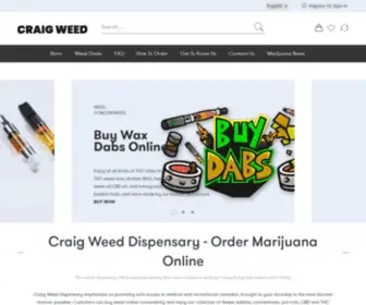 Craigweed.com(Buy Weed Online) Screenshot