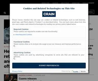 Crainsnewyork.com(Crain's New York Business) Screenshot