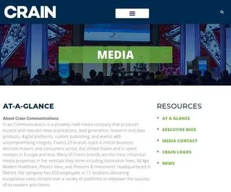 Crainsubscription.com(At a Glance) Screenshot