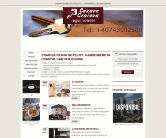 Craiova-Regimhotelier.ro(Craiova Regim Hotelier) Screenshot