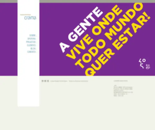 Crama.com.br(Crama Design Estrategico) Screenshot