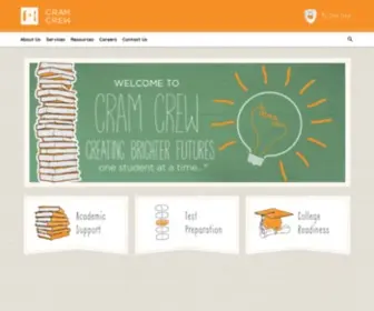 Cramcrew.com(Cram Crew) Screenshot