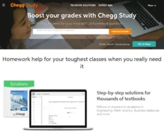 Cramster.com(Rent Textbooks) Screenshot