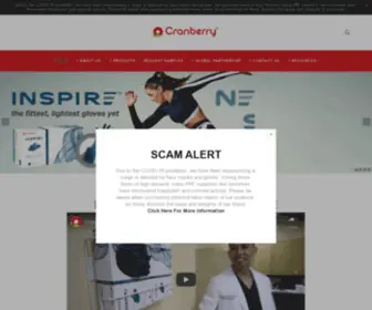 CranberryGlobal.com(Cranberry Global) Screenshot