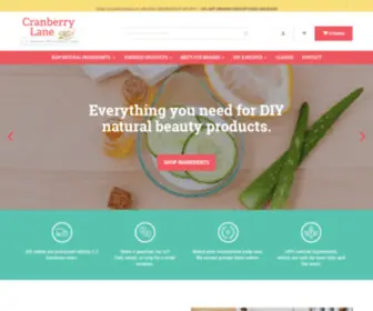Cranberrylanenaturalbeauty.com(Get Real Natural Face Care) Screenshot