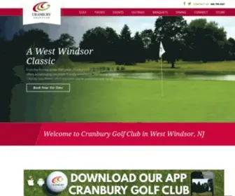 Cranburygolf.com(Cranbury Golf Club) Screenshot