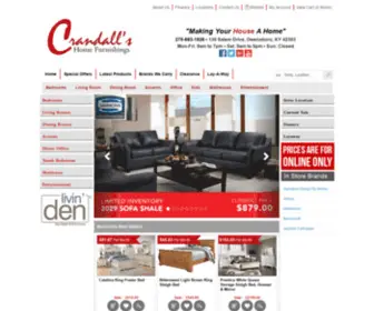 Crandallshomefurnishings.com(Furniture) Screenshot