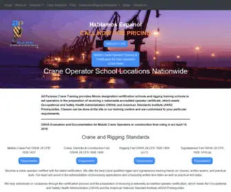 Crane-Certification-Illinois.com(Crane Certification Illinois) Screenshot