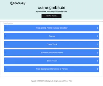 Crane-GMBH.de(Crane Merchandising Systems to CPI) Screenshot