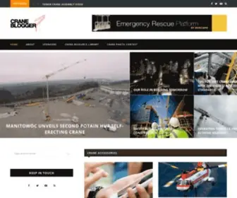 Craneblogger.com(All Things Cranes) Screenshot