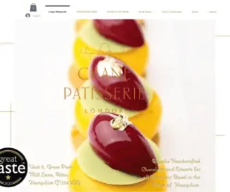 Cranepatisserie.com(At Crane Patisserie we specialised in Bespoke Chocolates and Desserts for any Ocassion) Screenshot