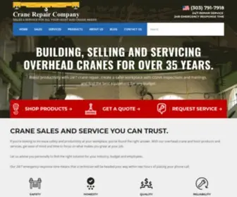 Cranerepairco.com(Crane Repair Co) Screenshot