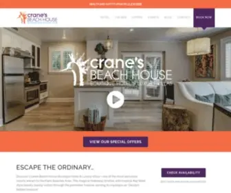 Cranesbeachhouse.com(Crane’s) Screenshot