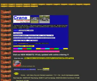 Cranescorvette.com(Cranescorvette) Screenshot