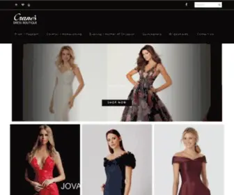 Cranesdressbtq.com(Crane's Dress Boutique) Screenshot