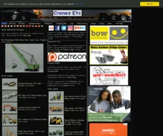Cranesetc.co.uk(Cranes Etc) Screenshot