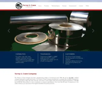 Cranesolder.com(Torrey Crane Company) Screenshot