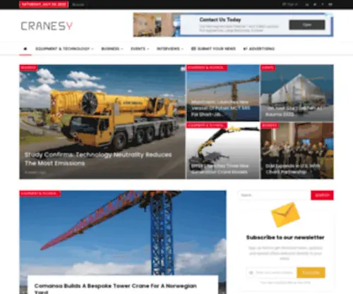 Cranesy.com(Crazy about cranes) Screenshot