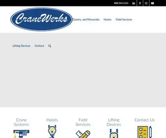 Cranewerks.com(CraneWerks) Screenshot