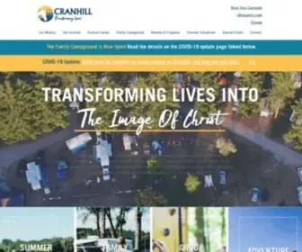 Cranhillranch.com(Christian Camp) Screenshot