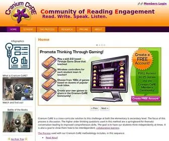 Craniumcore.com(CraniumCore's goal) Screenshot