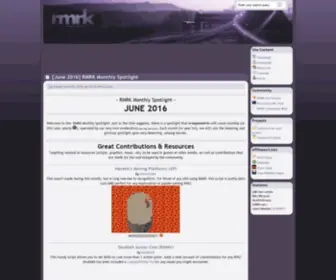 Crankeye.com(The RPG Maker Resource Kit) Screenshot