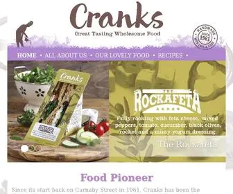 Cranks.co.uk(Great Tasting Wholesome Food) Screenshot