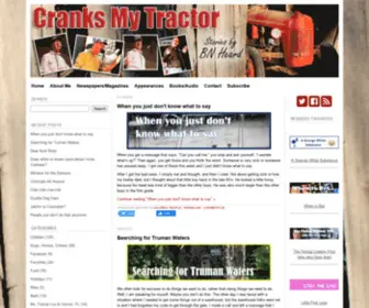 Cranksmytractor.com(Cranks My Tractor) Screenshot